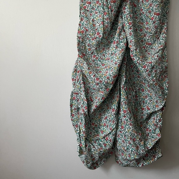 Multicolored ruched mini dress - Picture 3 of 6